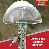Spares2Go Squirrel Baffle Dome Kit 40cm Universal Fitting Bird Feeder Guard view 5