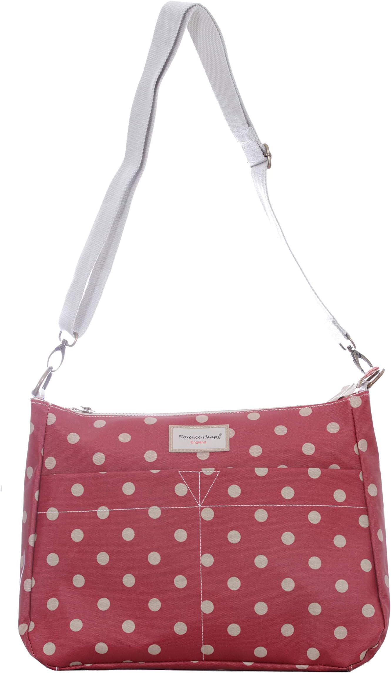 Reversible Oilcloth/Canvas Messenger 2 in 1 Ladies Cross Body Bag Waterproof