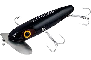 Arbogast Jitterbug Topwater Bass Fishing Lure - Excellent for Night Fishing