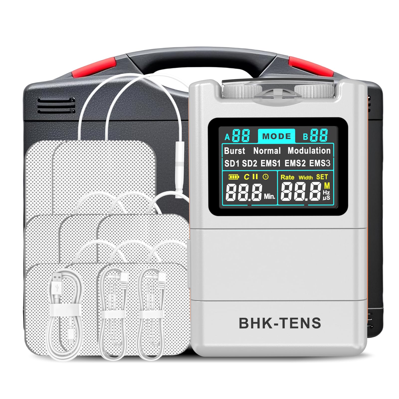 2025 TENS EMS Unit Muscle Stimulator for Back Pain Relief, Upgraded ...