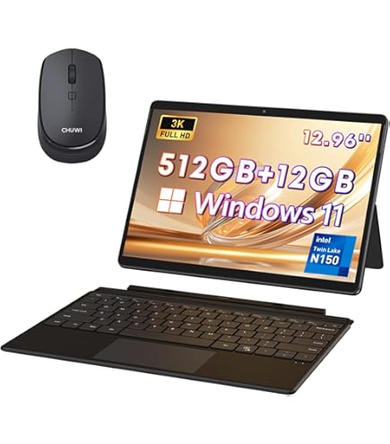 CHUWI Hi10 MAX N150 Windowsタブレット Amazon.com: CHUWI Hi10 Max 2 in 1 Windows Tablet 12.96