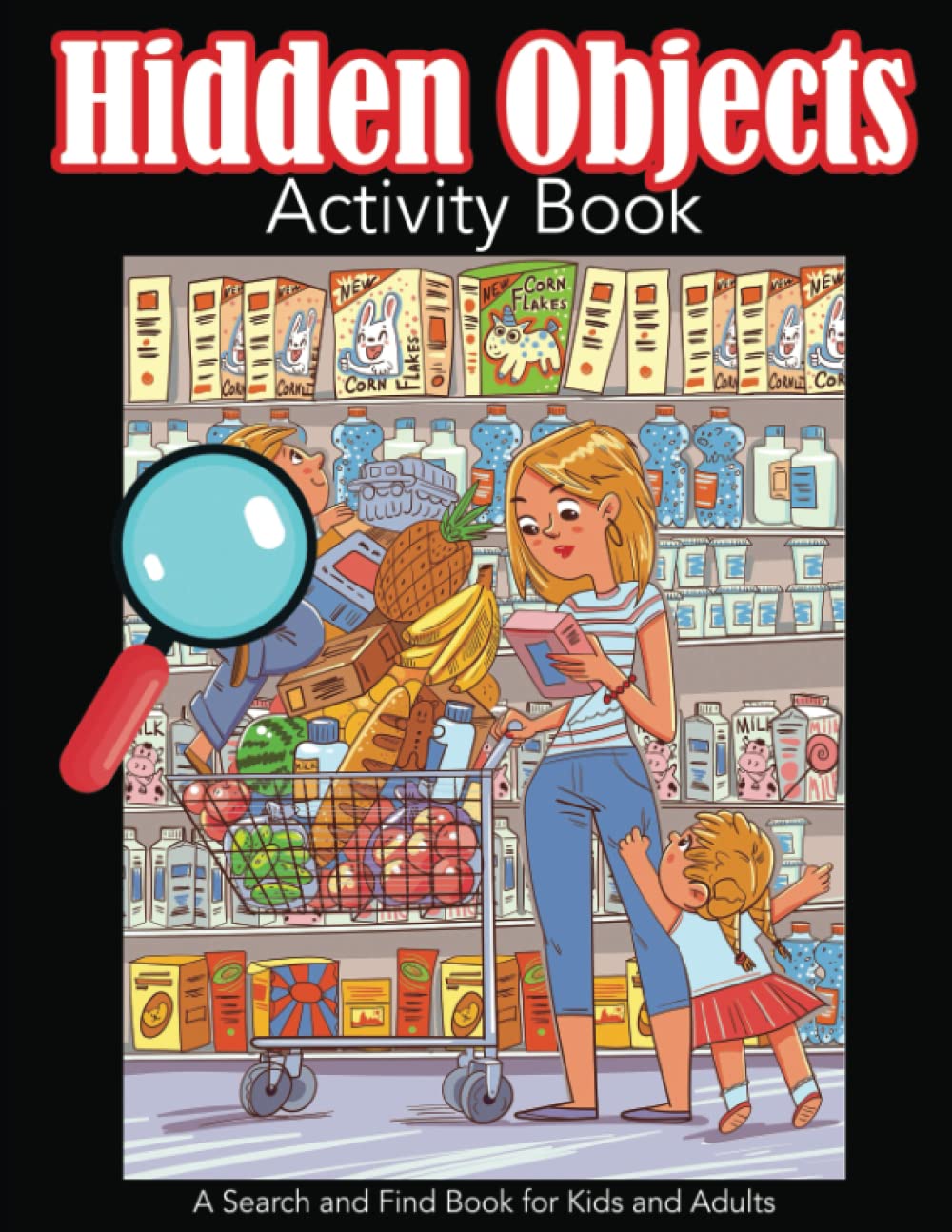 Photo 1 of Hidden Objects Activity Book: A Search and Find Book for Kids and Adults