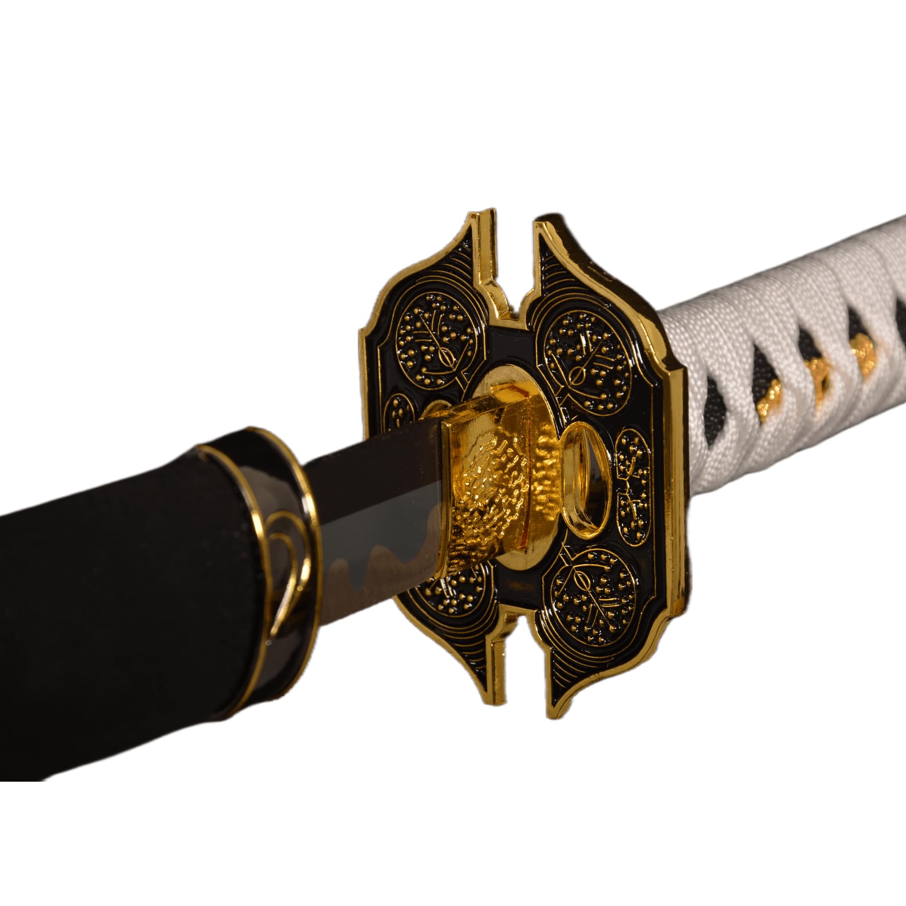 Photo 1 of Sword Vally Roronoa Zoro Knifes - Shusui+Wado+Kitetsu+Yubashiri - 40.9?/51.2? - Cosplay Prop Anime Sword Iron Blade Carving Symbol - Handle Absorbs Sweat and Prevents Slipping (Shusui, 40.9?)