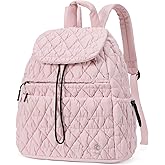 CLUCI Puffy Quilted Backpack Purse for Women, Casual Lightweight Daypack for Women Travel | Purse, Casual, Lightweight, Travel