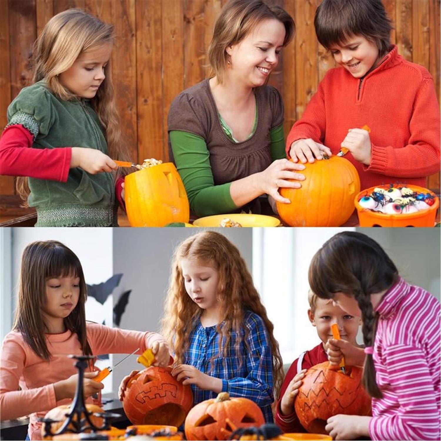 Pumpkin Carving Kit, 13 Pcs Stainless Steel Pumpkin Carving Kit Tools Set for Halloween Crafts