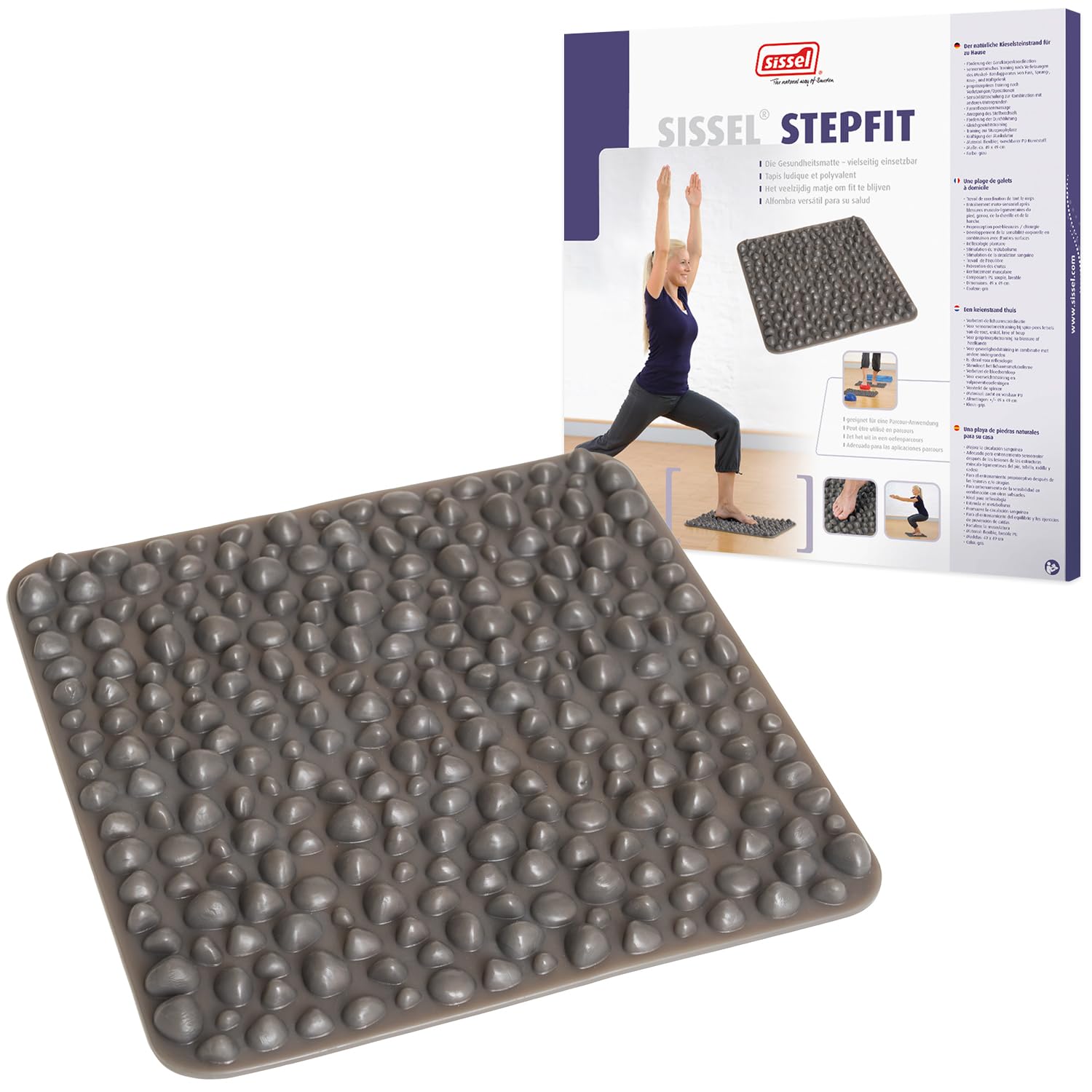 Sissel Step Fit, Grey, 49 x 49cm