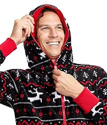 Tipsy Elves Christmas Onesies for Adults - Comfy