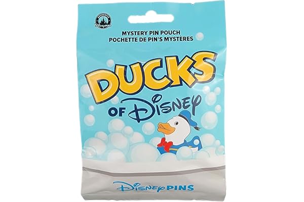 Disney Parks 5 Piece Random Assorted Mystery Pin Pack Disney Ducks