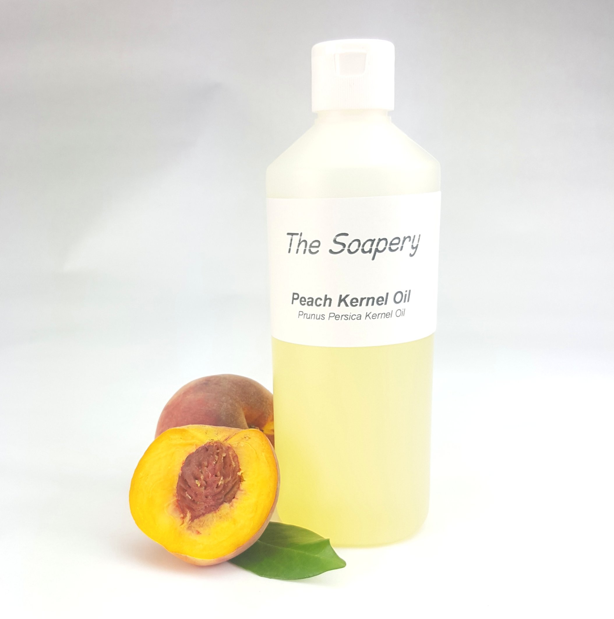 Peach Kernel Oil 500ml - Carrier Oil for Massage, Skin and Hair Treatments - 100% Pure and Natural
