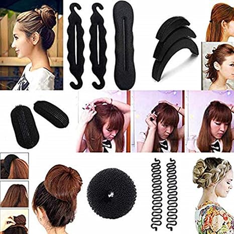 Aasa Home And Parlor Use 11 Pcs Combo Of Hair Styling Tools For