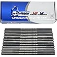 Michigan Motorsports 7.400" Chromoly LS Pushrods | Stock Length 5/16" Diameter | Fits 4.8L 5.3L 5.7L 6.0L 6.2L LS1 LS2 LS3 LS6 L76 L92 L99 LQ4 LQ9 L33 LSA