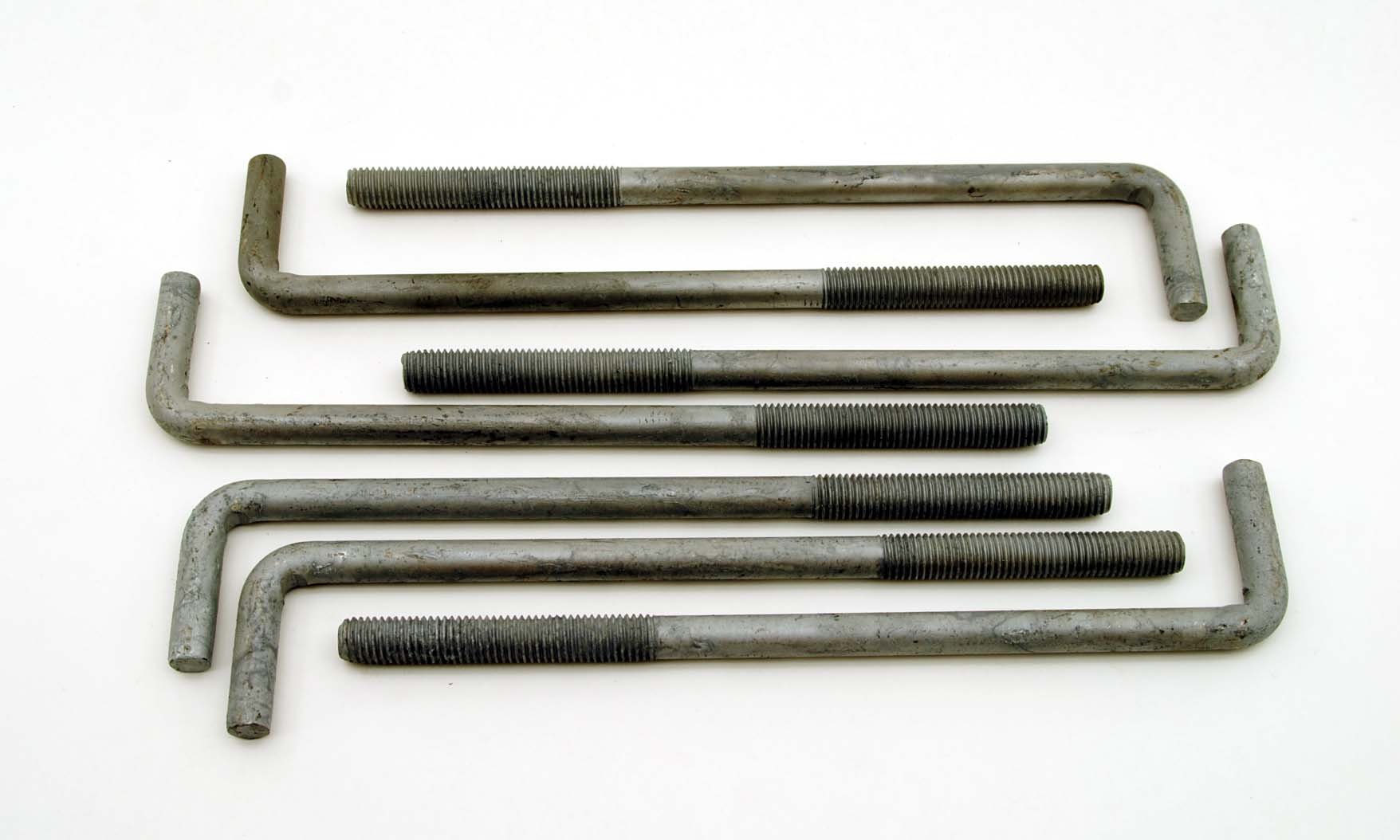 (10) Concrete Bent Anchor Bolts 5/811 X 12 Hot Galvanized on Galleon Philippines