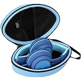 Aproca Hard Travel Storage Case for AILIHEN C8 / Tribit XFree Tune Headphones Folding Lightweight Headset (Blue)