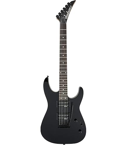 Amazon.com: Jackson JS Series Dinky JS11 - Black with Amaranth