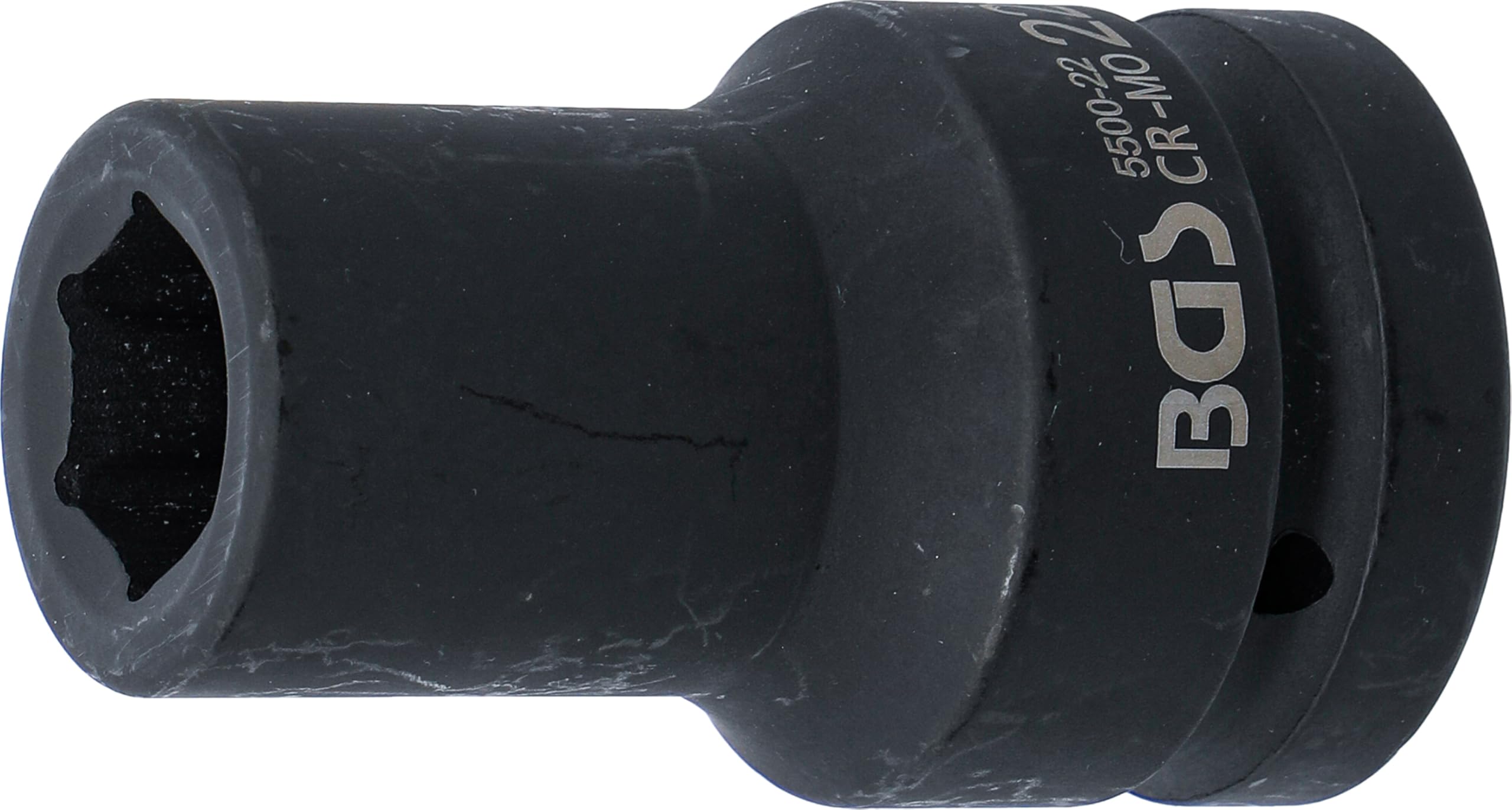 BGS 5500-22 | Impact Socket Hexagon, deep | 25 mm (1") Drive | 22 mm