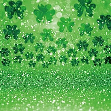 Amazon Com Leyiyi 8x8ft Greenery Clover Spring Garden Backdrop