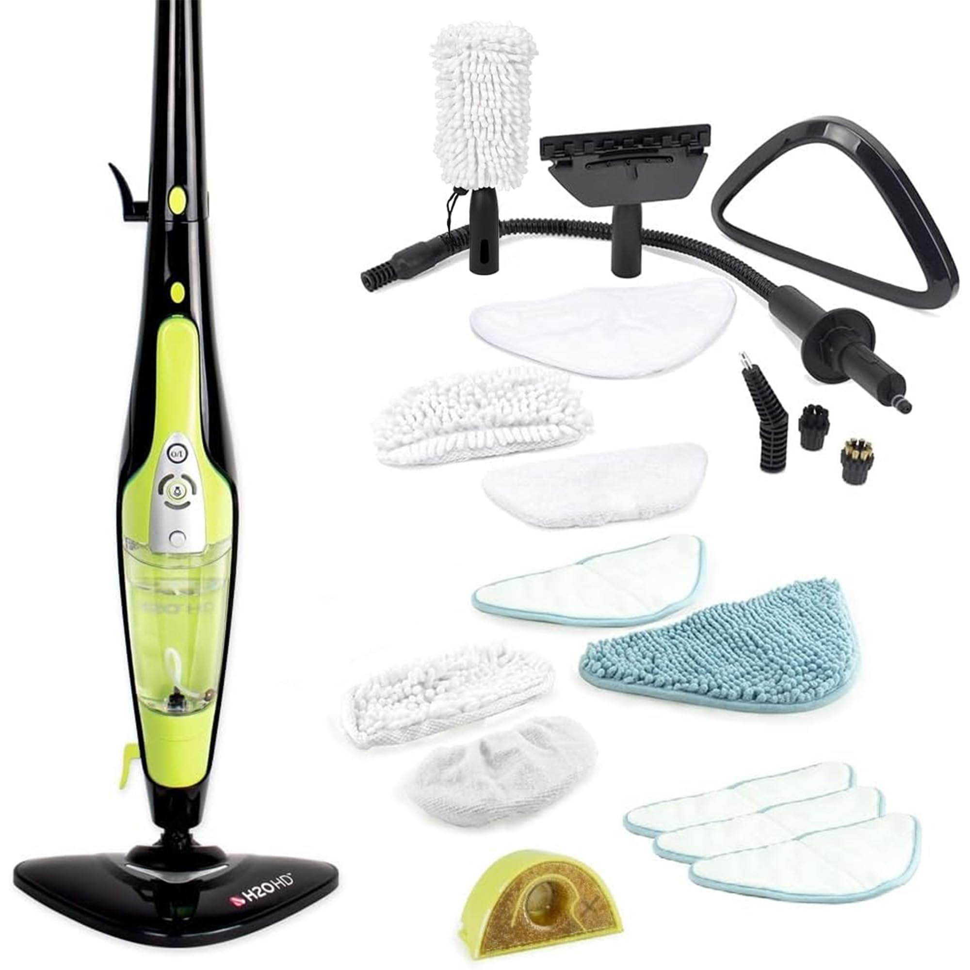 H2O HD PRO Steam Mop and Handheld Steam Cleaner โ for Floors, Carpets, Windows, Upholstery, Kitchens & Bathrooms โ image 1