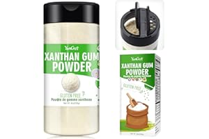 YUMCRAFT Xanthan Gum Powder - 8oz Food Grade Xanthan Gum Thickener for Baking and Cooking - Gluten Free and Keto Friendly, Vegan Xanthan Gum Thickening Agent for Ice Cream, Cake, Sauces, Soups, Yogurt, Candy