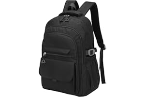 SUIKIHUM Aesthetic Daypack Backpack, Water-Resistant, Featuring Touch-Fastener and Anti-Theft Pockets