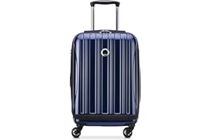DELSEY PARIS Helium Aero Hardside Expandable Luggage with Spinner Wheels, Blue Cobalt, Carry-On 19 Inch