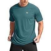 G Gradual Men's Athletic Workout T-Shirts Moisture Wicking Cooling Running Shirts Short Sleeve Performance Tee for Gym Tennis