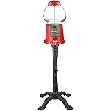 6260 Great Northern 15" Vintage Candy Gumball Machine & Bank with Stand - Everyone Loves Gumballs!