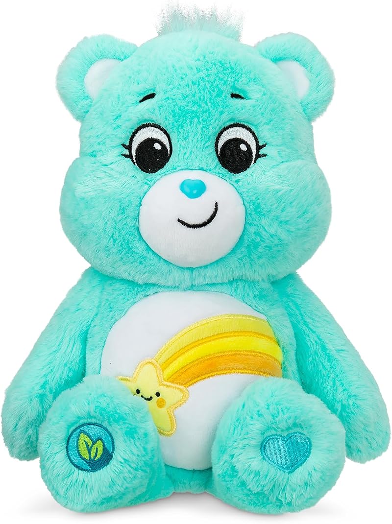 Care Bears Wish Bear 35cm Plush Toy Collectible Soft Toy Cuddly Cute
