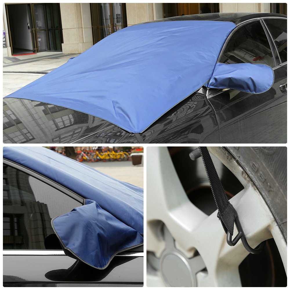 Windshield Cover, Ice Frost Rain Resistant Snow Cover 62\
