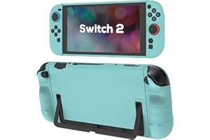 TIKOdirect Protective Case for Switch 2, Hard PC Slim Dockable Cover Case Designed for Switch 2 2025, Game Console and Joy Con Controllers, Blue