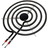 Beaquicy 316442300 8" Surface Element - Replacement for Ken-more Cro-sley Frigi-daire Kelvi-nator Range Stove Cooktop Oven Coil Surface Element - 8 inch Burner on the Range
