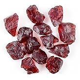 QNAVIC Raw Natural Gemstone Crystal Loose Gemstone, Chakra Healing Energy Rough Crystal, Birthstone for Jewelry Making Supplies, DIY Art & Crafts Gift, Wire Wrapping Stones