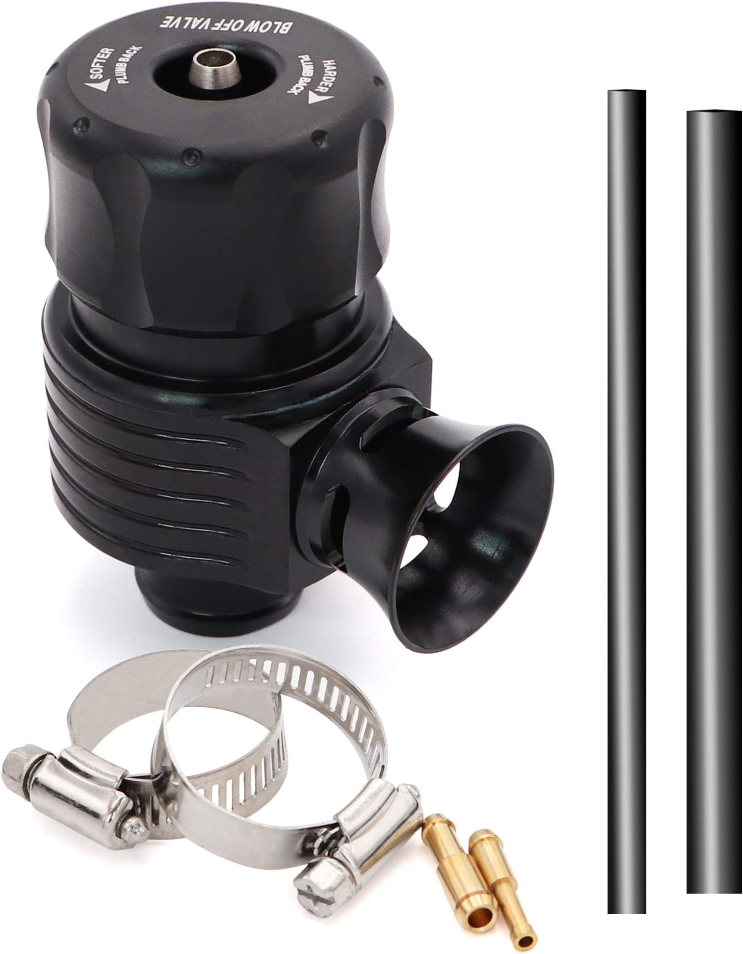 Taigoehua Universal 25mm Car Aluminum Alloy Blow Off Valve Dump Valve Bov Adajustable Blow Off Valve Compatible