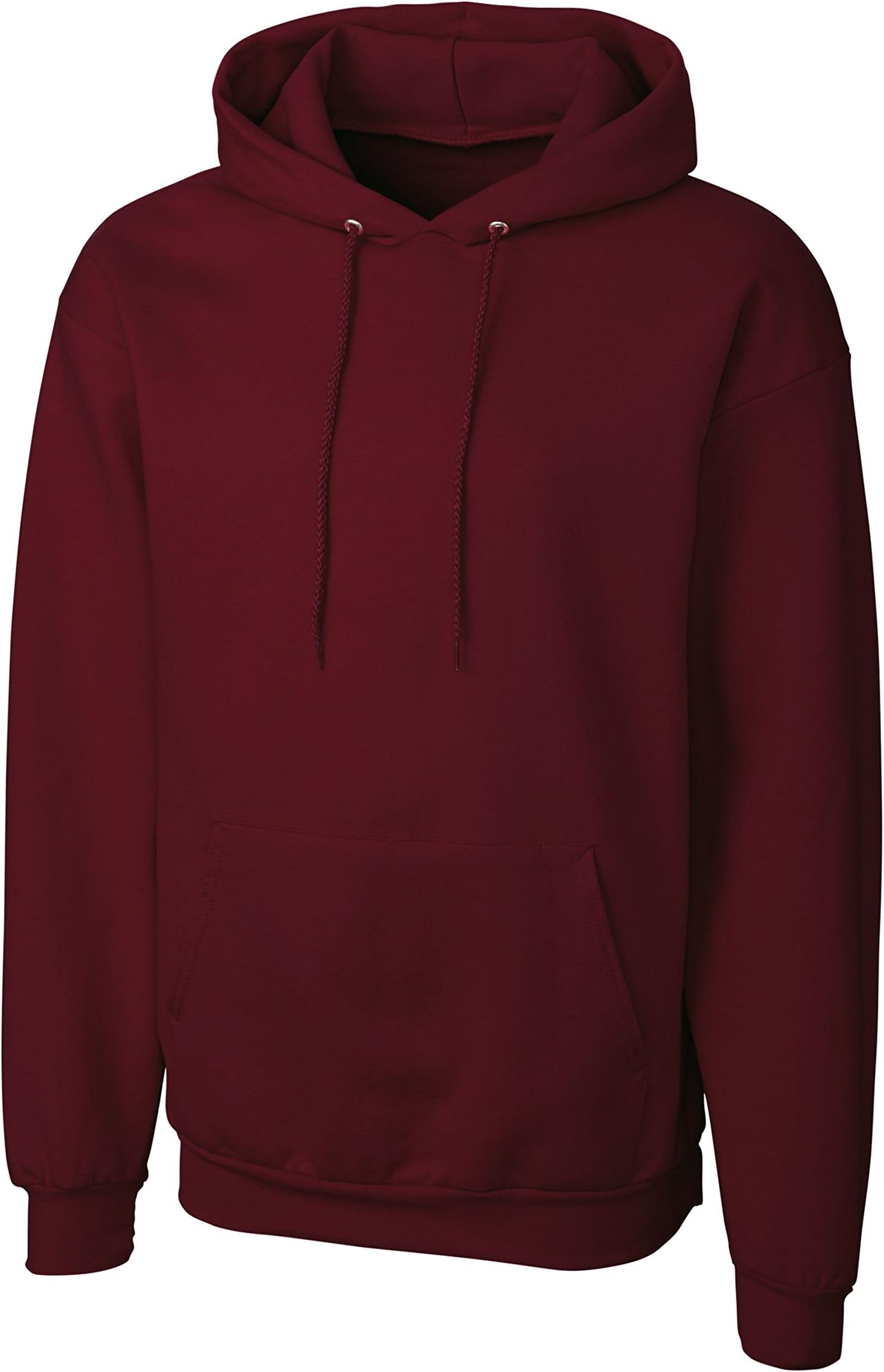 Cutter & Buck MRK02001 Mens Clique Basics Flc P/O Hoodie S-Xxl, Maroon-S