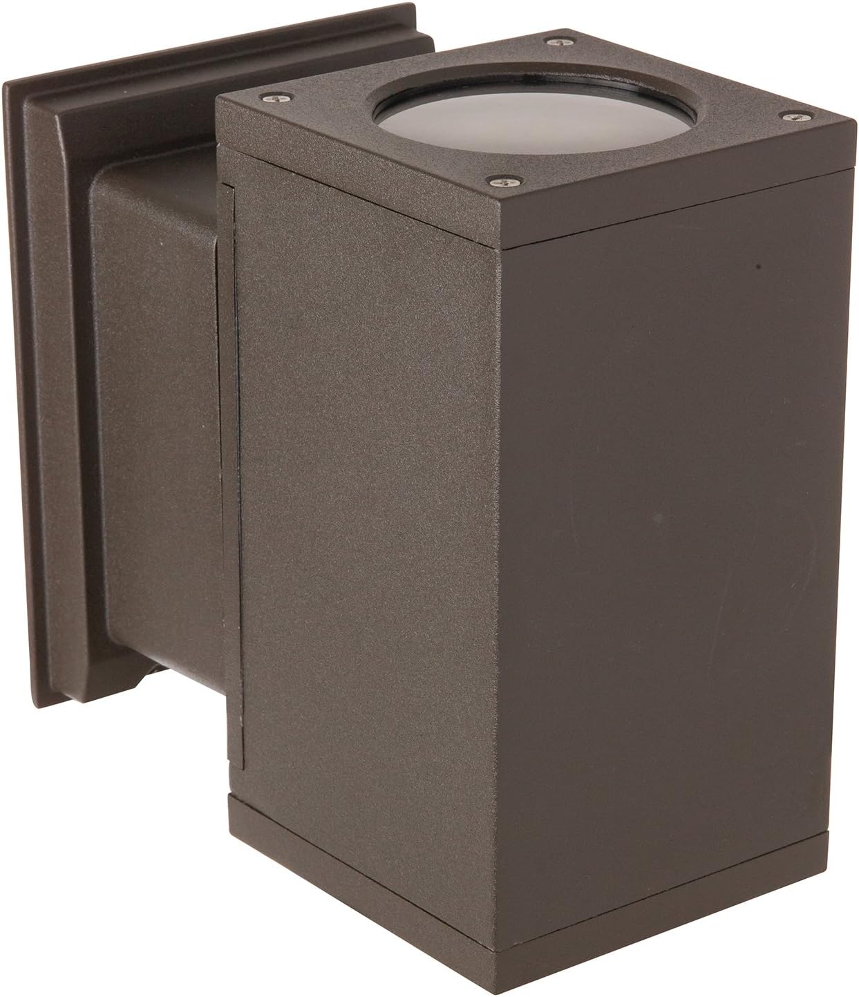 Sunlite Lfx S Ud 26w 135 26 Watt 1 277 Volt Led Up And Down Fixture With Acrylic Lens Bronze Finish Amazon Com
