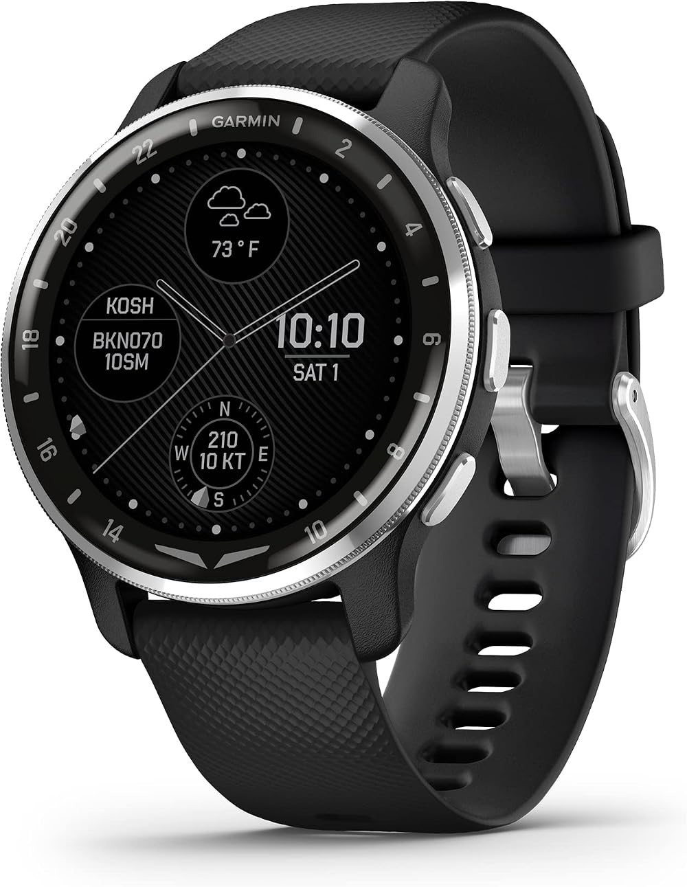 Garmin D2 Air X10 Aviator Smartwatch GPS Aviation Weather Touchscreen Black
