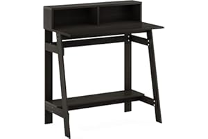 Furinno Simplistic a Frame Computer Desk, Espresso