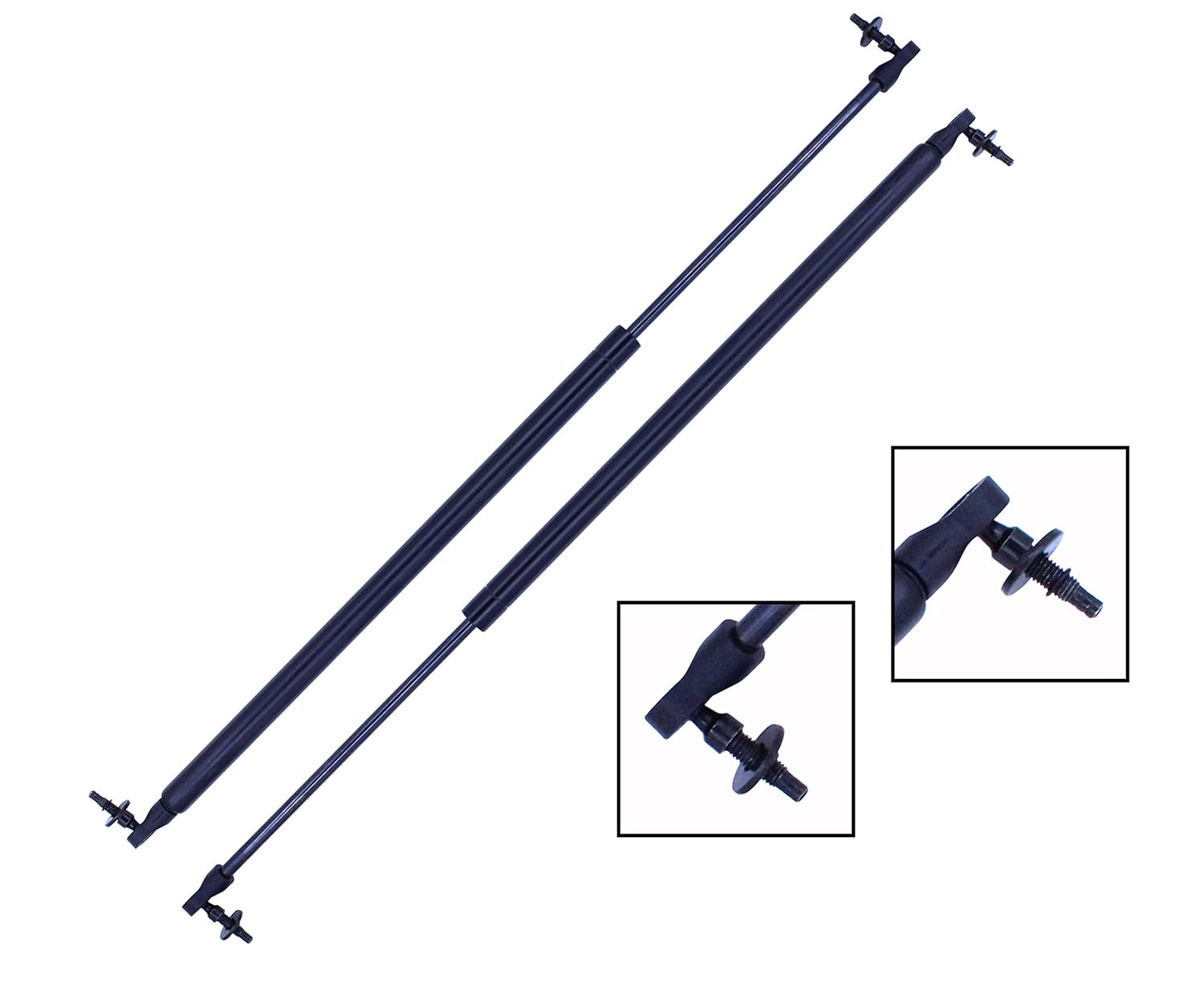 2 Pieces (SET) Tuff Support Liftgate Lift Supports 2001 To 2007 Dodge Grand  Caravan / Caravan / Chrysler Town & Country / 2001 To 2003 Chrysler Voyager