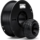 ELEGOO TPU Filament 1.75mm Black 1KG, 95A Flexible Soft 3D Printing Filament 1KG Spool(2.2lbs) Fits for Most FDM 3D Printers