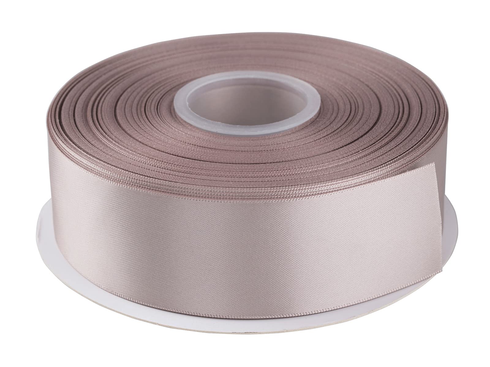 AVANAVA 38mm Wide Double Face Satin Ribbon - 45 Meters (823-Ash)