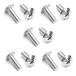 MroMax 10Pcs M4 x 12mm Truss Head Phillips Machine
