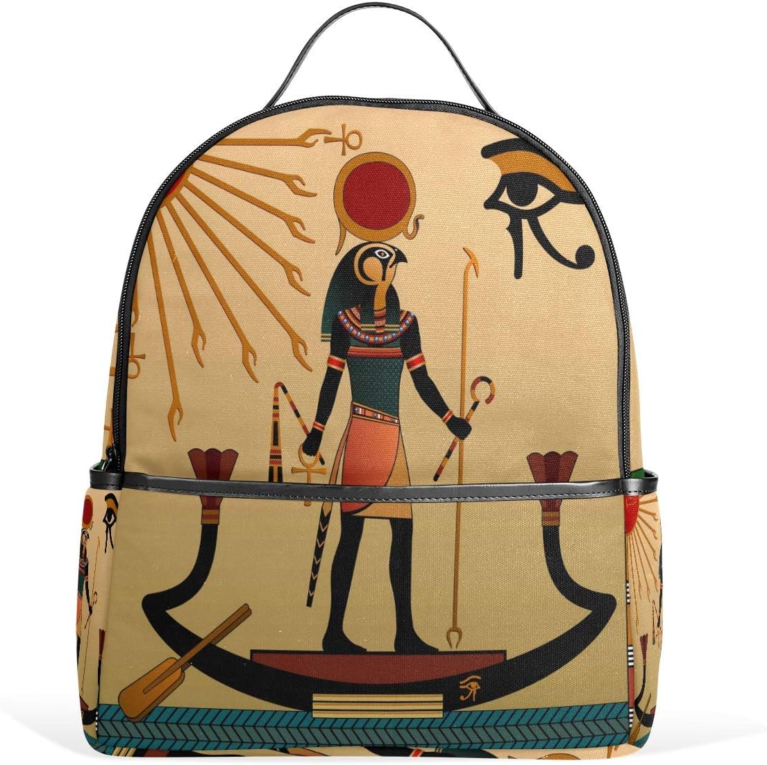 African Egyptian Backpacks Computer Book Bag Travel Hiking Camping