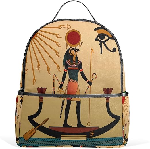 African Egyptian Backpacks Computer Book Bag Travel Hiking Camping