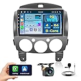 8 Core 4+64GB for Mazda 2 2007-2014 Android 15 Car