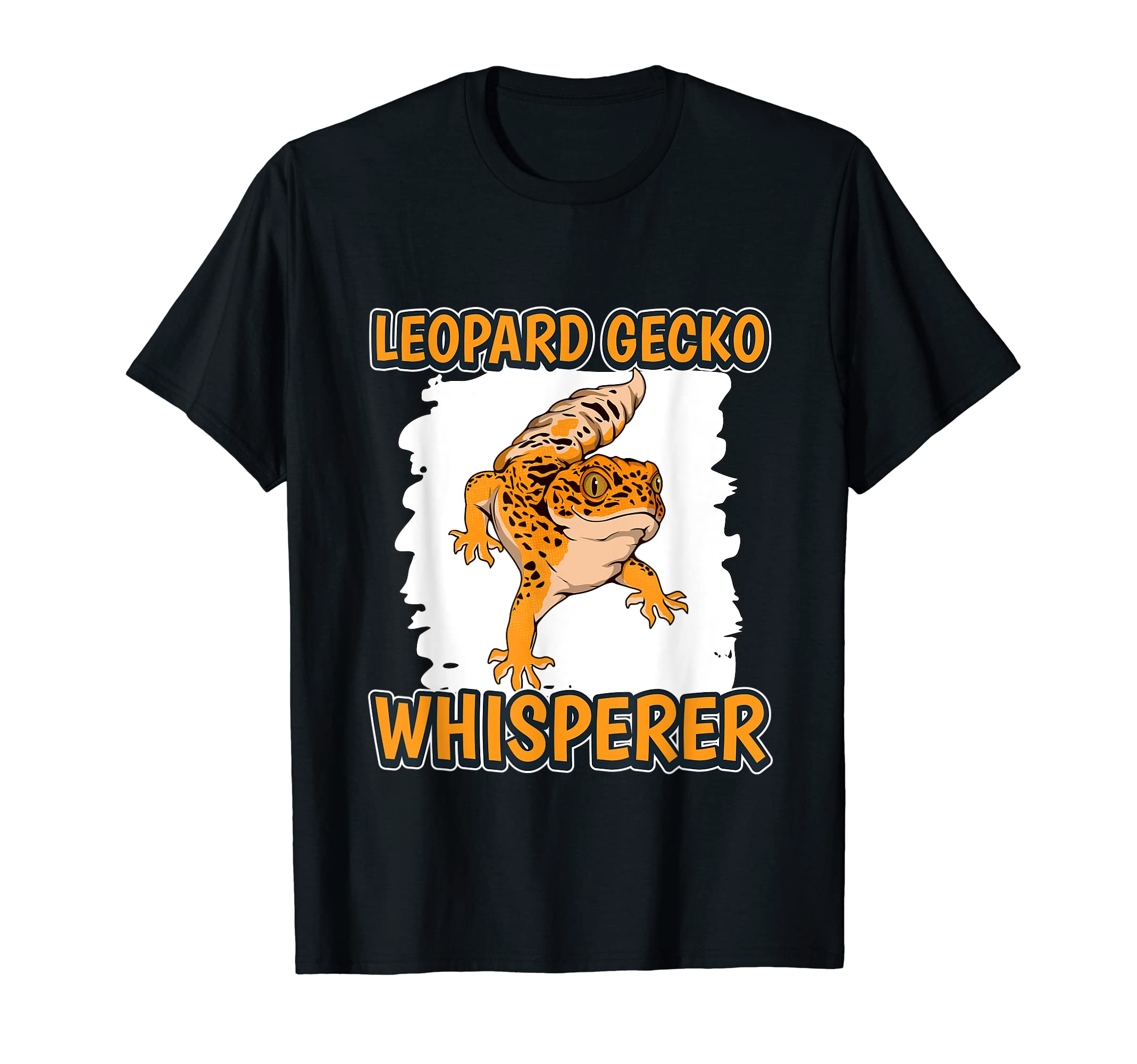 Leopard Gecko Whisperer Quote Reptile T-Shirt