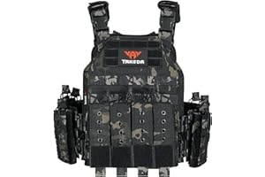 BOMTURN Upgrade Tactical Airsoft Outdoor Vest