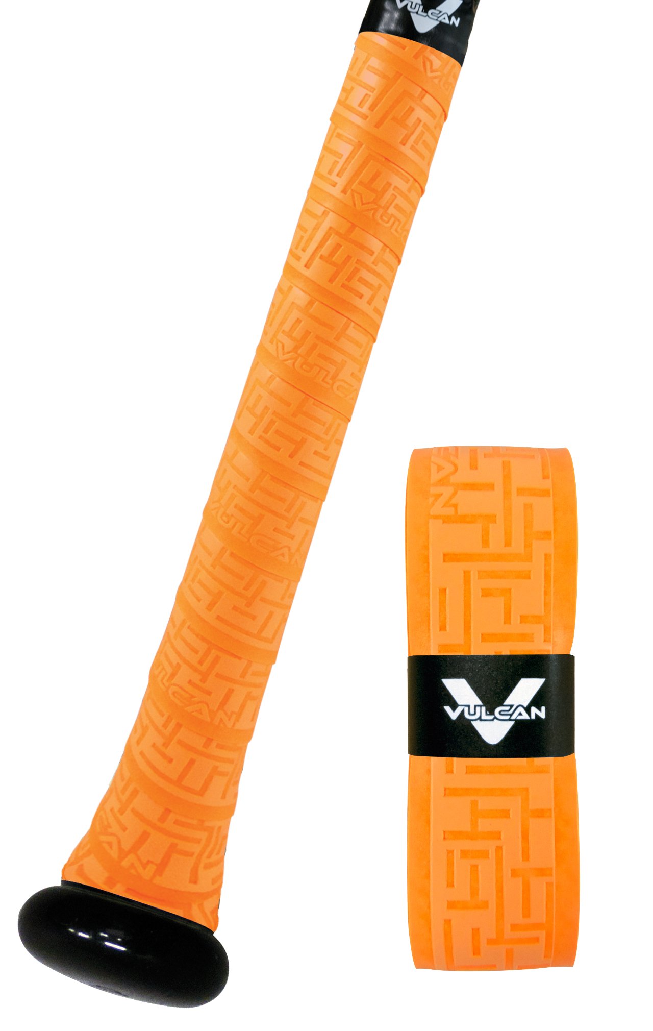 Vulcan | 1.75mm Bat Grip | Baseball/Softball | Optic Orange