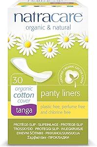 Natracare Natural Organic Thong Style Panty Liners -- 30 Pads
