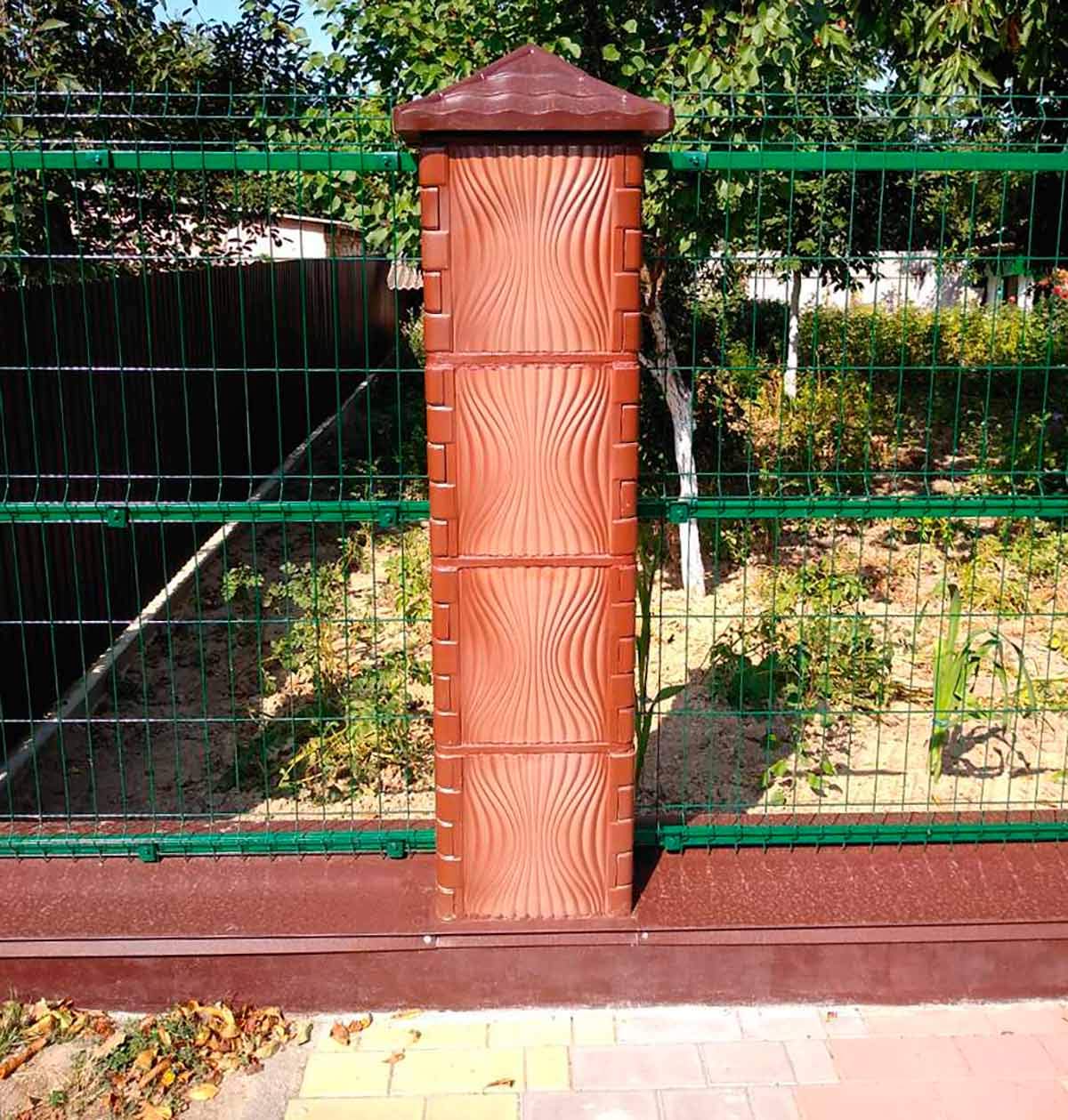 Molde para Decoración de Hormigón para Jardín, Camas de Protección ...