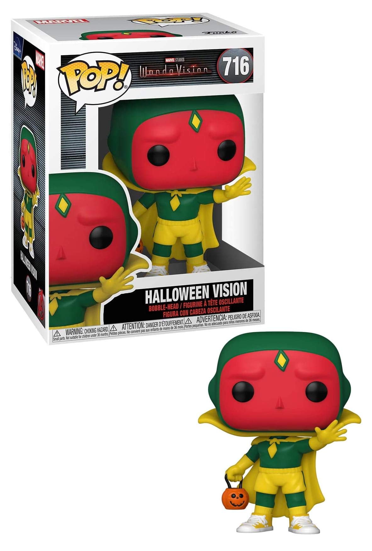 Funko POP! Marvel: WandaVision - Halloween Vision - Collectable Vinyl Figure - Gift Idea - Official Merchandise - Toys for Kids & Adults - TV Fans - Model Figure for Collectors and Display