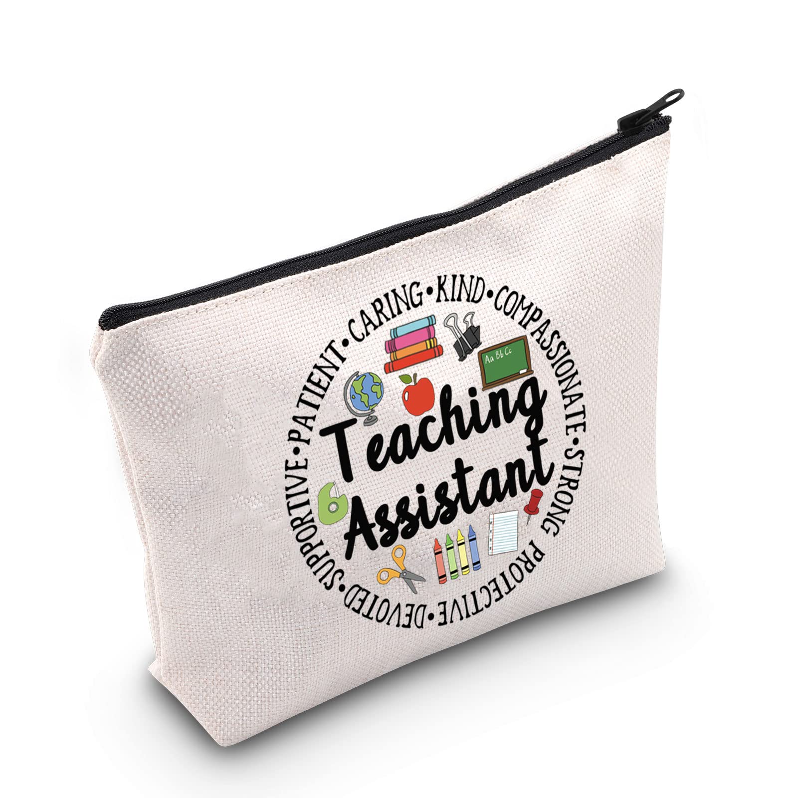 Teacher Assistant Appreciation Gift Teacher Aide Gift Teaching Assistant Retirement Gift Teaching Assistant Cosmetic Bag (Teaching Assistant UK)